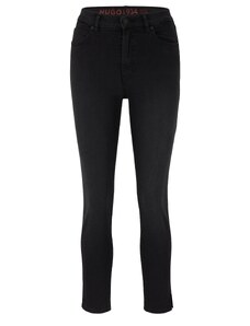 HUGO Women's 934_3 Jeans_Trousers, Black5, 31W / 34L