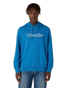 Wrangler Men's Graphic Hoodie Hooded Sweatshirt, Blue, X-Large