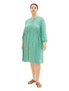 TOM TAILOR Damen Plussize Sommer-Kleid mit Muster