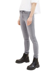 TOM TAILOR Denim Damen 1036996 NELA Extra Skinny Jeans, 10225-Random Bleached Grey Denim, 32W / 32L