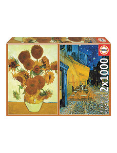 Educa 2x 1000tlg. Puzzle "Van Gogh" - ab 12 Jahren | onesize