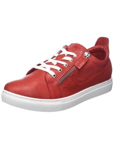 Andrea Conti Damen Sneaker, rot, 38 EU