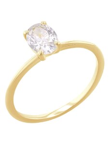 Eppi Verlobungsring mit einem ovalen Diamanten Frost