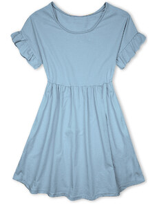 A-Linien-Kleid Babyblau