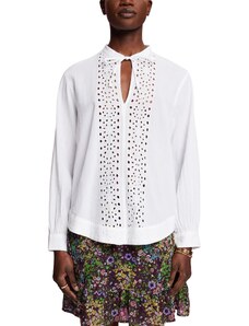 ESPRIT Damen 033ee1f320 Bluse, 100/White, XL
