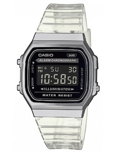 Casio Vintage Iconic Digitaluhr Transparent A168XES-1BEF