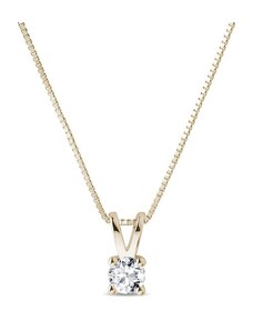 Wunderschöne Diamanthalskette in Gelbgold KLENOTA K0449013