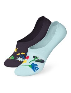 Dedoles Lustige No-Show-Socken Aquarell-Blumen