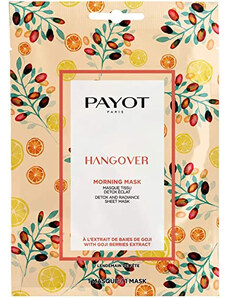 Payot Morning Masque Hangover Detoxikační rozjasňující látková maska 19 ml