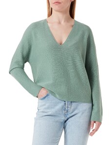 BOSS Women's C_Ferona Knitted_Sweater, Open Green351, M
