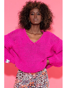 fobya Pullover in Pink | Größe 40/42