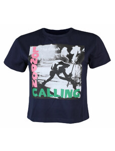 Metal T-Shirt Frauen Clash - London Calling - ROCK OFF - CLCT04LN