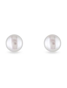 Minimalistische Perlenkerne in Gelbgold KLENOTA E6050003