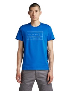 G-STAR RAW Herren Graphic 2 Pack T-Shirt, Mehrfarben (lapis blue/granite D22777-336-D948), L