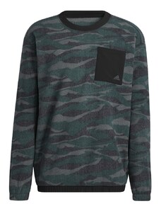 Adidas Texture-Print Crew Sweatshirt L Panske