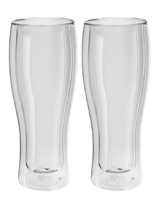 Zwilling Sorrento Doppelwandiges Bierglas, 2 Stück, 414 ml, 39500-214