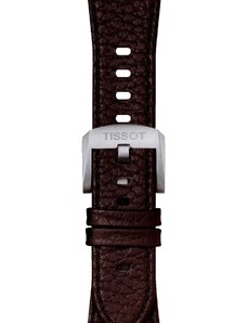 Tissot Uhrenarmband Leder Dunkelbraun für PRX Modelle T852.049.164