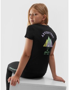 4F T-Shirt mit Print für Mädchen - 140