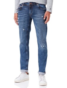 Timezone Herren Slim ScottTZ Jeans, Clear Light Blue wash, 30/34