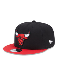 New Era Chicago Bulls Team Side Patch Black 9FIFTY Snapback Cap