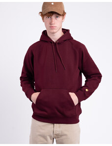 Carhartt WIP Hooded Chase Sweat Amarone/Gold