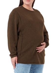 Noppies Maternity Damen Sweater Onarga Nursing Long Sleeve Pullover, Dark olive-P981, M