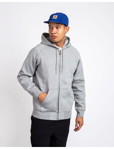 Carhartt WIP Hooded Chase Jacket Grey Heather / Gold