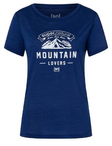 Supernatural Shirt "Mountain" in Dunkelblau | Größe L
