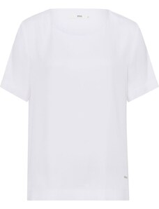 BRAX Damen Style Vilma MAT Shimmer Viscose Bluse, Off White, 36
