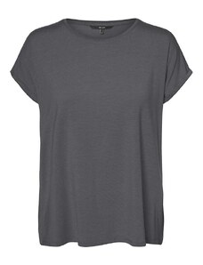 Vero Moda Shirt "Ava" in Anthrazit | Größe XL