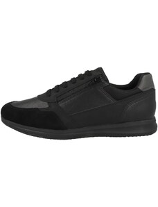 Geox U Avery A Sneaker, Black, 39 EU