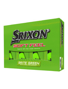 Srixon Soft Feel Brite Balls 2023 green