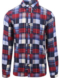 Scotch and Soda Hed Kariertes Flanell Blau