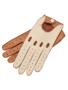 1861 Glove manufactory Rome Creme and Natural Deerskin Driving Gloves