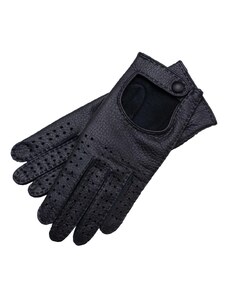1861 Glove manufactory Monza Black Deerskin Driving Gloves