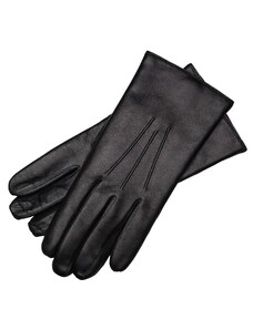 1861 Glove manufactory Benevento Black Leather Gloves