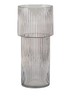 House Nordic Vase in Transparent - (H)40 x Ø 17,5 cm | onesize