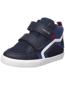 Geox B Kilwi Boy E Sneaker, AVIO/Navy, 21 EU