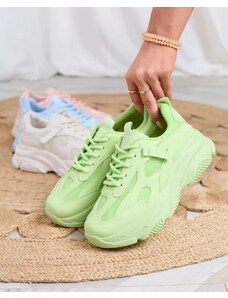 Joalice Royalfashion Sportliche Damen-Sneaker in neongrün Sutteff - ziel || neon