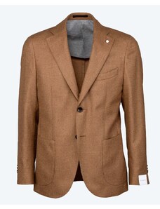 LUIGI BIANCHI SARTORIA Single-breasted jacket in Loro Piana fabric