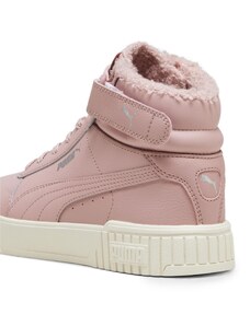 PUMA Damen Carina 2.0 Mid WTR Sneaker, Rosa (Future Pink Silver Alpine Snow Metallic White), 38 EU