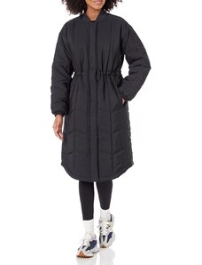 Amazon Essentials Damen Gesteppter Mantel (in Übergröße erhältlich), Schwarz, XL