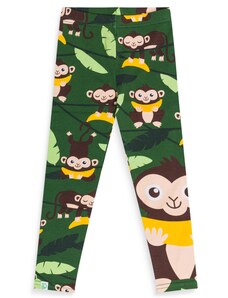 Dedoles Lustige Leggings aus Baumwolle für Kinder Affe im Dschungel