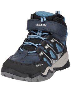 Geox J MONTRACK Boy B ABX Sneaker, Navy/LT AVIO, 35 EU