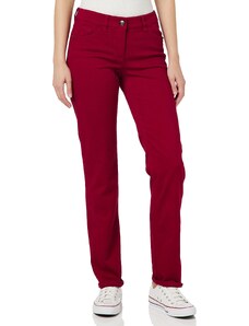 GERRY WEBER Edition Damen Best4me Slimfit Jeans, Red Salsa, 36
