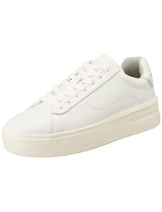 Replay Damen Cupsole Sneaker University W Allover 2 Schuhe, Weiß (White 061), 41
