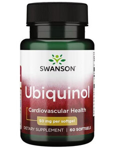 Swanson Ubiquinol 60 St., Softgels, 50 mg
