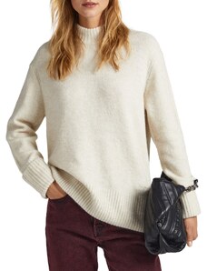 Pepe Jeans Damen Denisse Perkins Pullover Sweater, Beige (Ivory), L