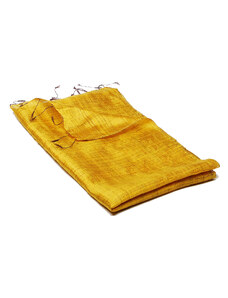 Pranita Schal aus Rohseide gelb