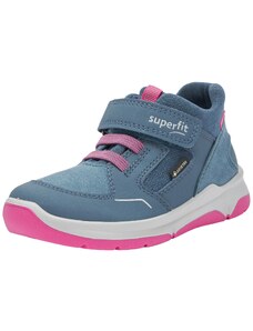 Superfit Cooper Sneaker, BLAU/PINK 8030, 25 EU Schmal